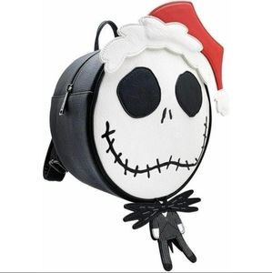 Loungefly Mini Backpack: Santa Jack Skellington (THE NIGHTMARE BEFORE CHRISTMAS)